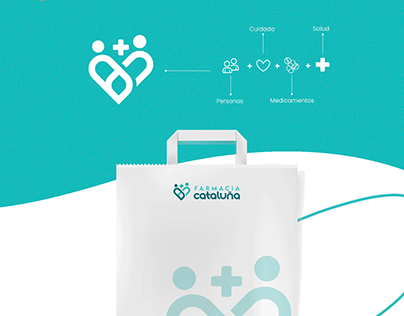 Proyecto de logo "Farmacia Cataluña"