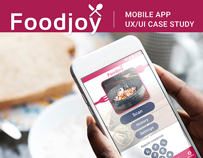 Mobile app for scanning dishes - Foodjoy