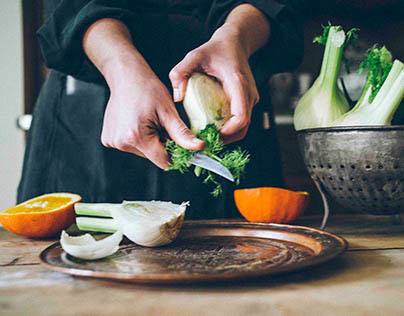 Food Photography-Fennel & Orange Salad-