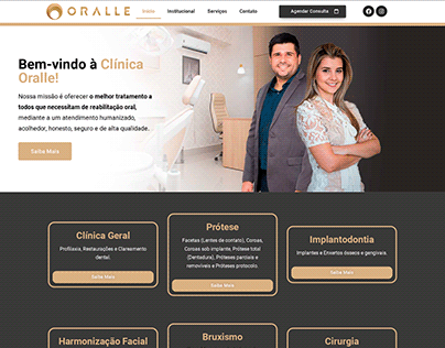 Site - Clínica Oralle