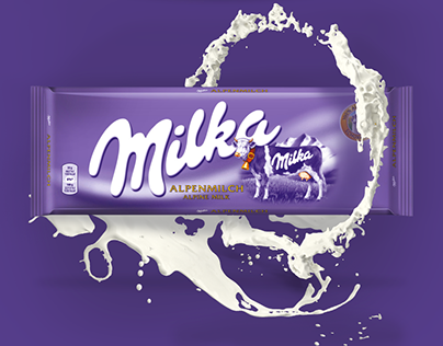 Milka Chocolate Social Media Post
