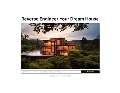 Reverse Engineer Your Dream House