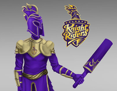 Kolkata Knight Riders mascot KAY THE KNIGHT