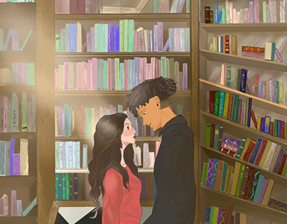 illustration for young adult books