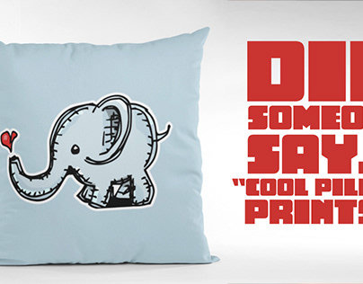 Cute Elephant pillow