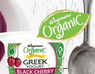 Wegmans Organic Greek Yogurt Print Series