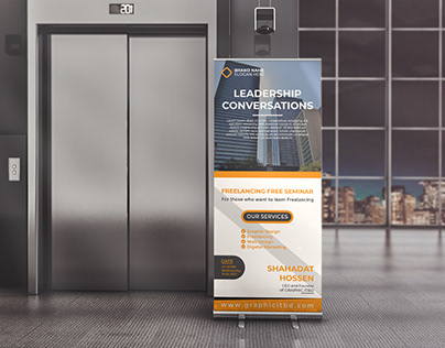 Corporate Roll UP Banner Design
