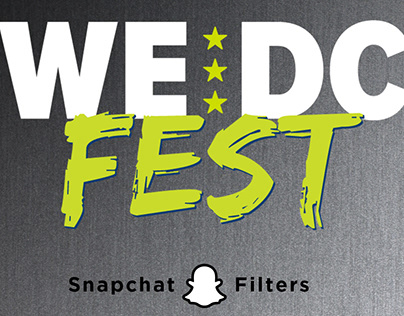 WeDC Fest Snapchat and Social Media