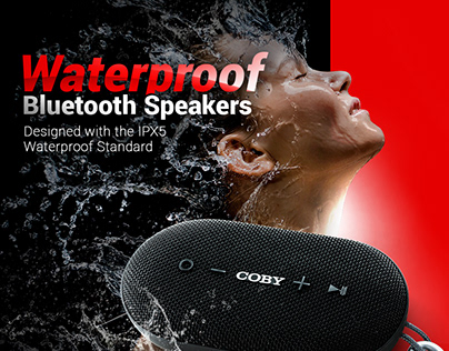 Coby Waterproof Bt speaker Product Listing