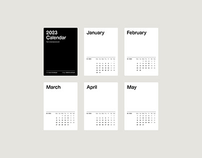 2023 Free Calendar