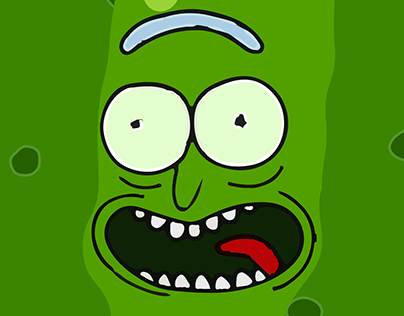 Pickle Rick illustration