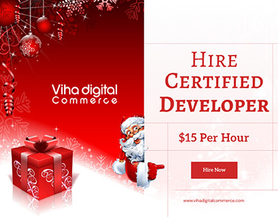 Christmas sale on Magento Web Development Services