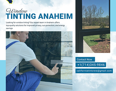 Get Expert Window Tint Installation in Anaheim
