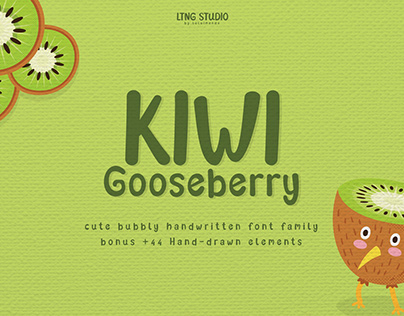 Kiwi Gooseberry Font Family