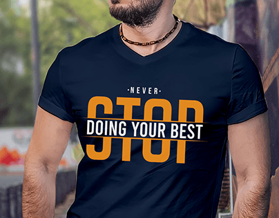 Motivational T-shirt Design