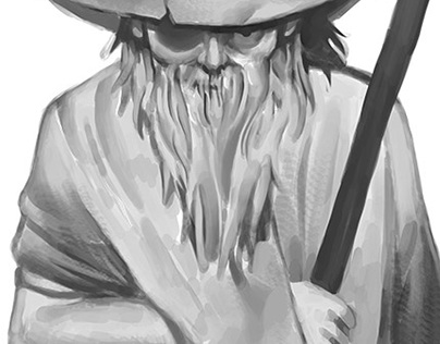 Odin as a Wanderer