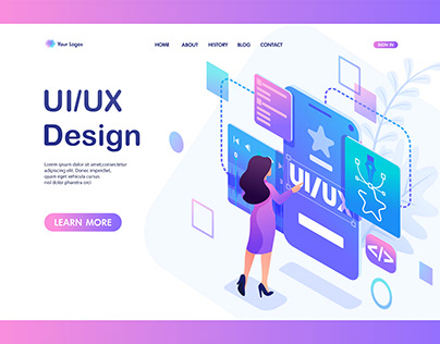 Landing Page Concepts and UI/UX/WEB Design