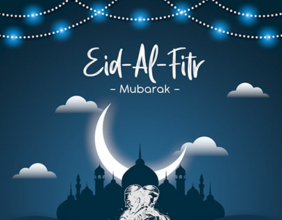 Eid Mubarak Animation Social post
