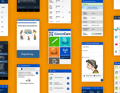 CommCare app UI