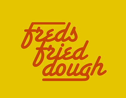 Freds Fried Dough Branding and Merch Design