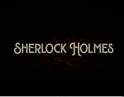 Sherlock Holmes Typorama