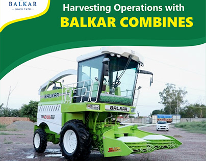 Leading Manufacturer of Combine Harvesters