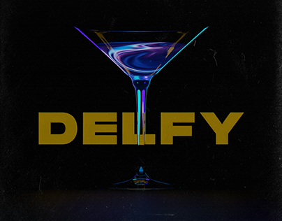 Music Cover for electropop project Delfy