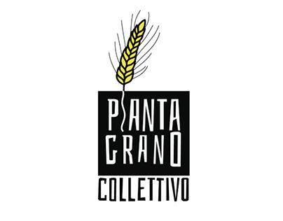 Logo design - Collettivo Piantagrano (organic farm)