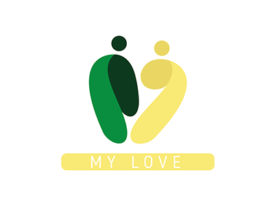 Project thumbnail - my love logo concept