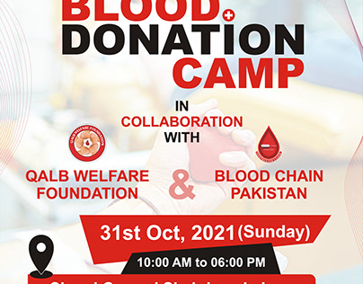 Blood Donation Camp Poster