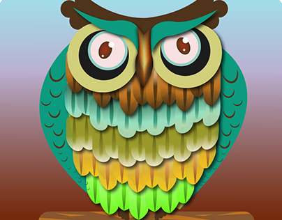 OWl Vector Art