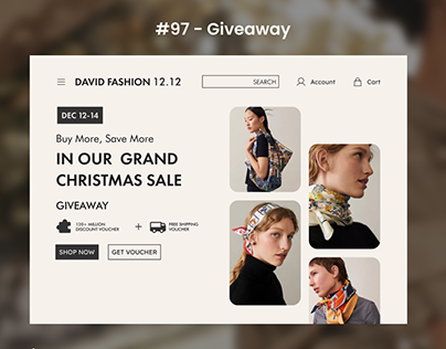 Daily Ui 97 - Give Away