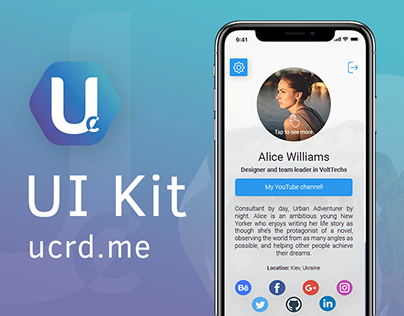 Free UI Kit UCRD (psd)