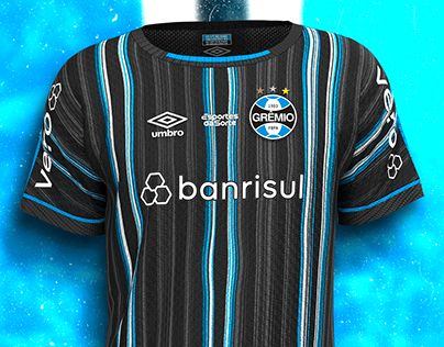 Conceito Camisa III Grêmio FBPA 23/24 - Umbro