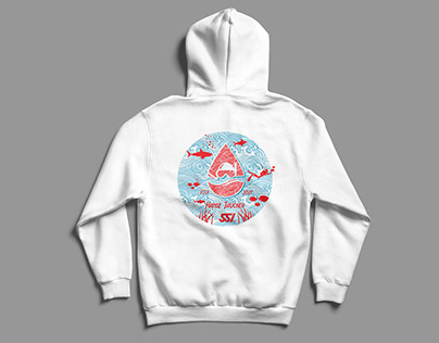 hoodie Design for scuba Schools International!