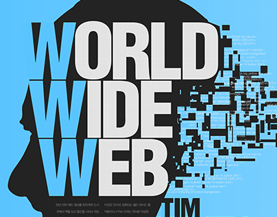 Typography Poster : Tim Berners Lee