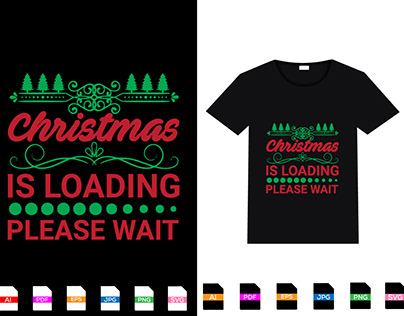 The Christmas T Shirt Design