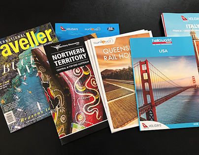 Helloworld Travel - Brochures & Press Advertising