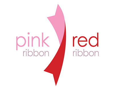 Pink Ribbon Red Ribbon Branding