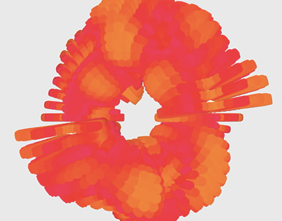 Colorful anemone - Visual