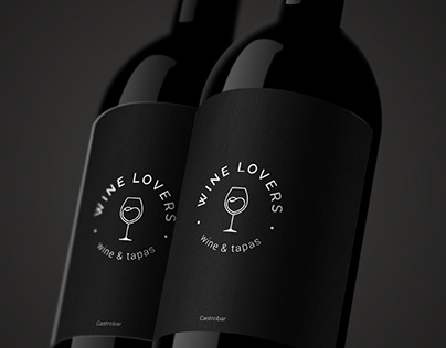 WINE LOVERS Logo and corporate identity