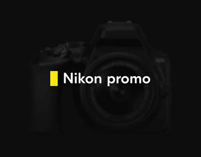 Nikon promopage