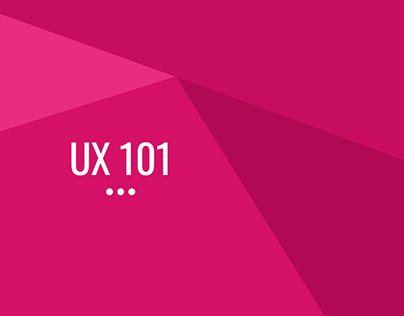 UX 101 Presentation