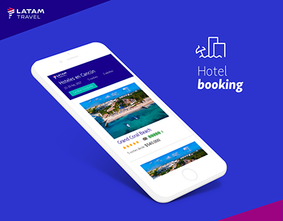 Hotel booking application for LATAM Airlines