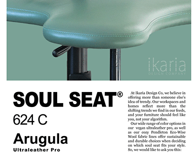 What's your color of the year? Soul seat "Pantone" ad