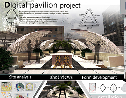 Degital pavilion detailing