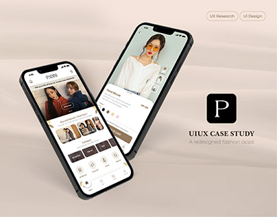 UI/UX redesigned fashion app: PADINI