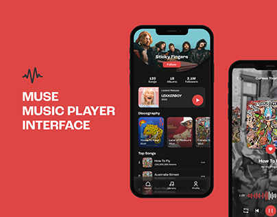 Muse Music Player Interface