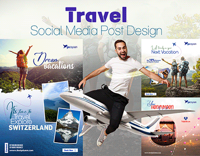 Travel Social Media Post Design