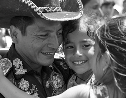 Fotografía política mexicana creada por AI